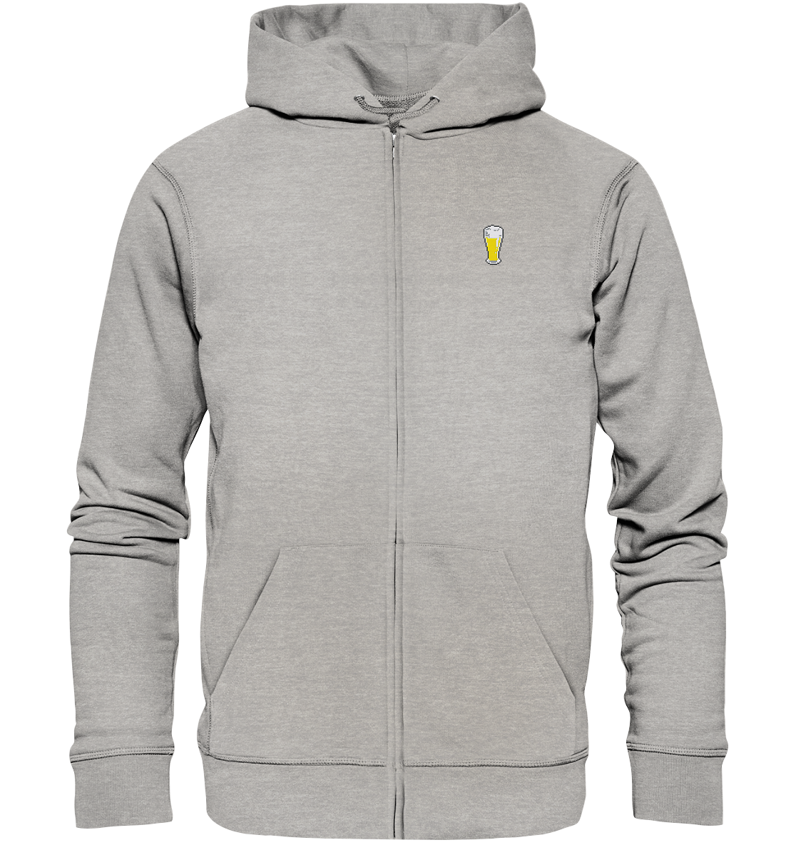 Pixel-Weißbier - Organic Zipper (Stick)