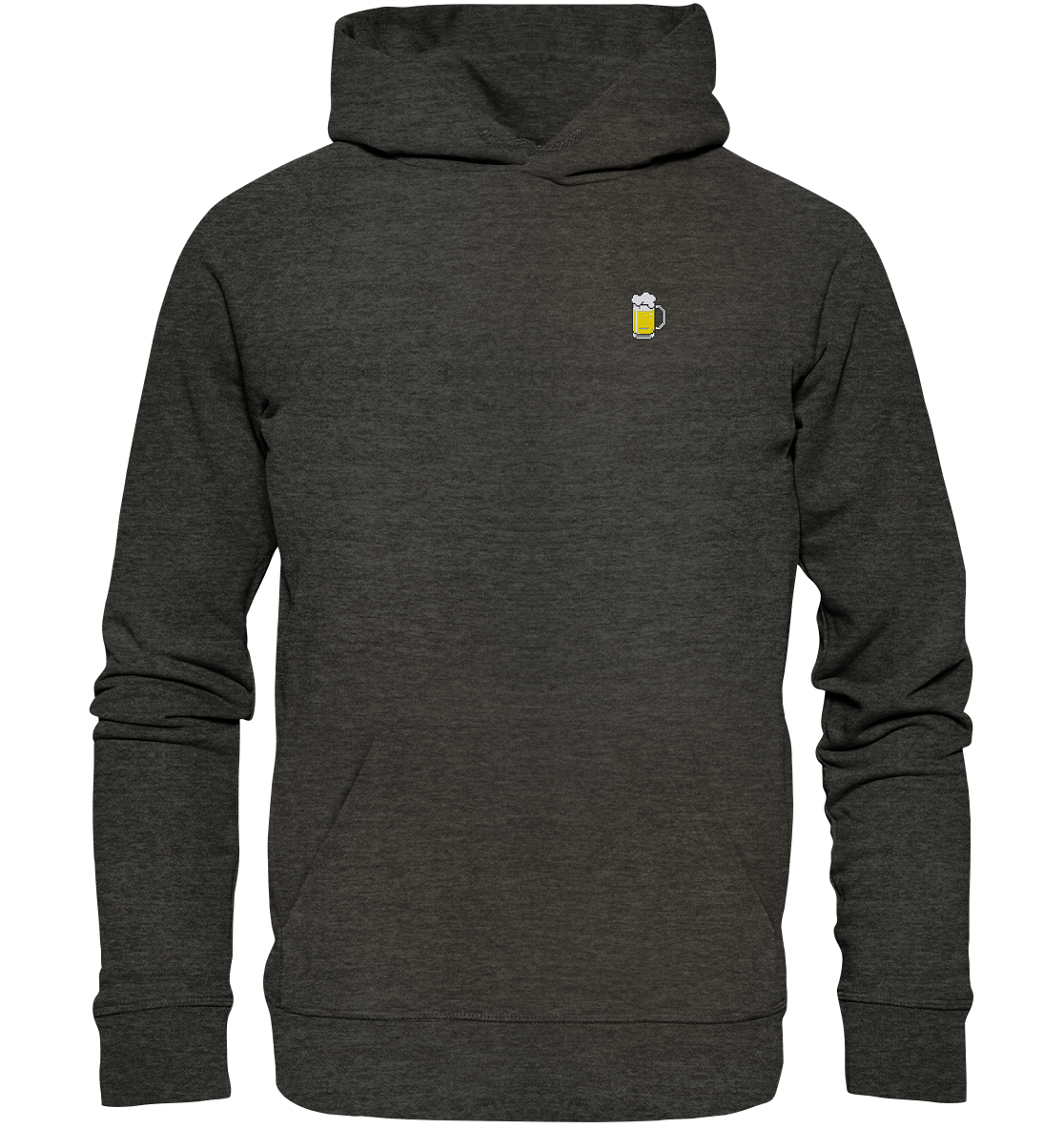 Premium Bier Stick - Organic Hoodie (Stick)