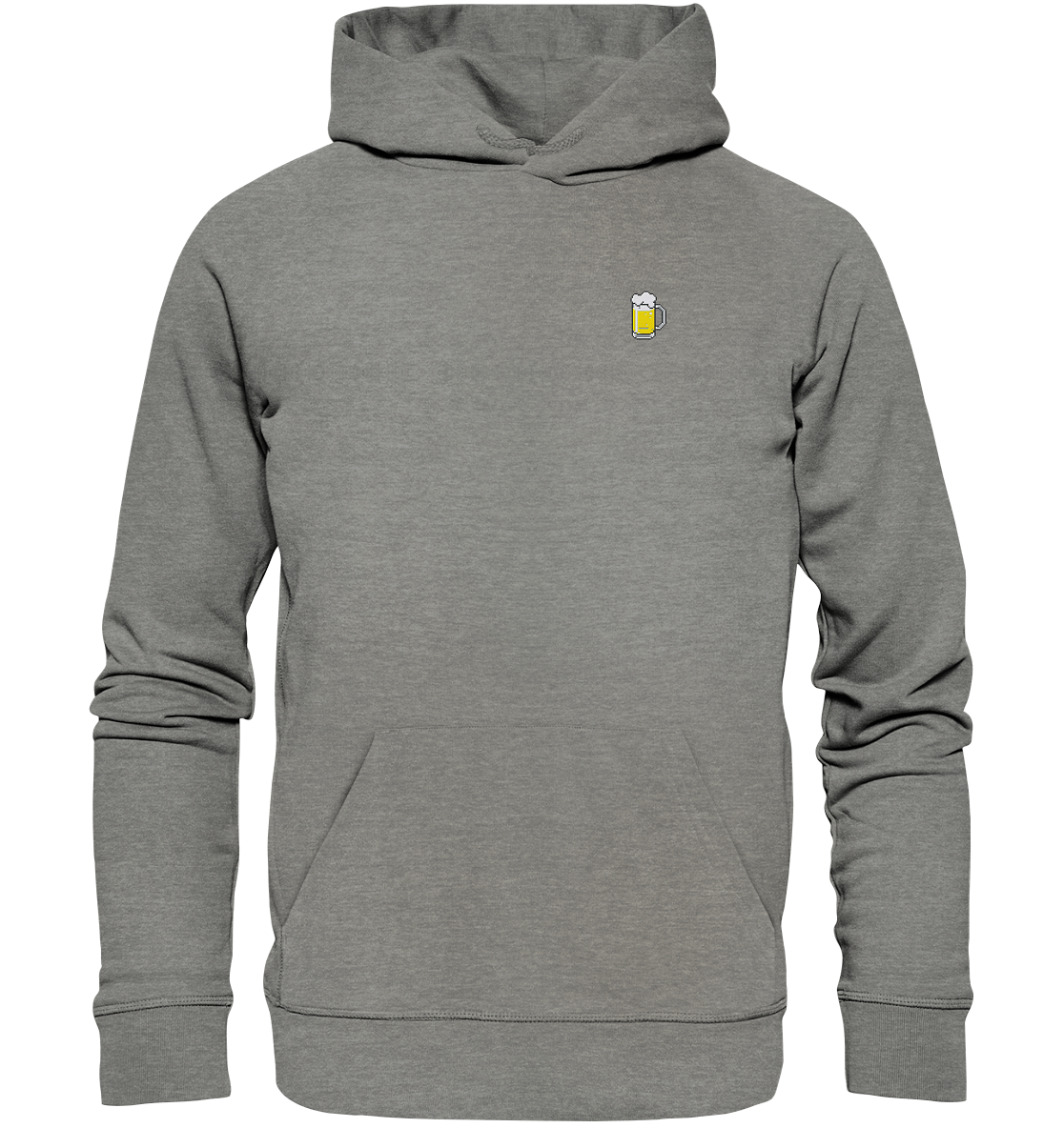 Premium Bier Stick - Organic Hoodie (Stick)