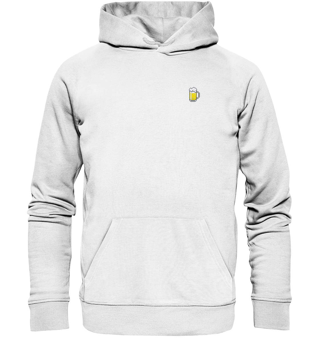 Premium Bier Stick - Organic Hoodie (Stick)