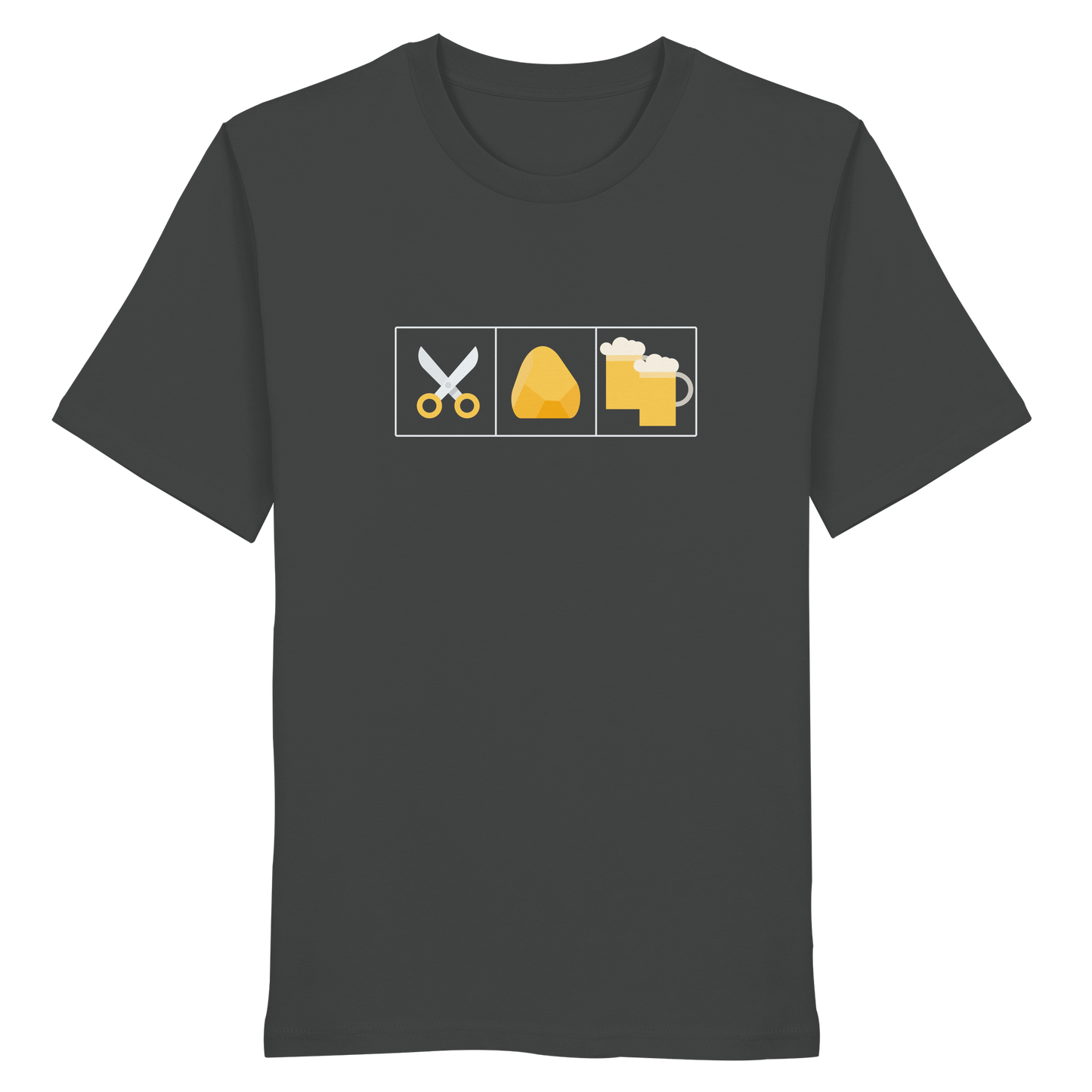 Schere, Stein, paar Bier - Organic Shirt